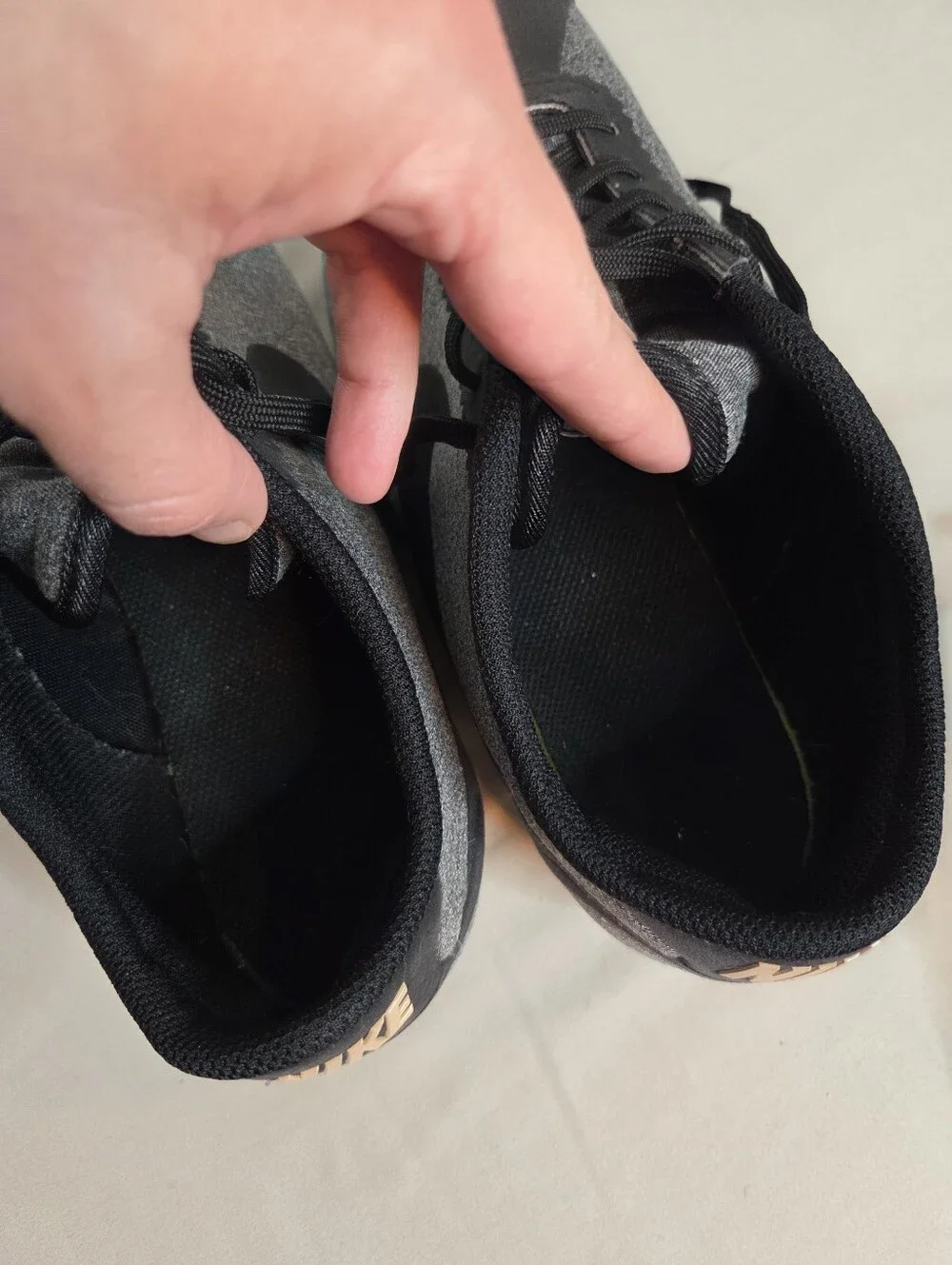 Nike Cortez Ultra SE Women's Sneakers Gray Black Tan Running Shoes Size 8.5